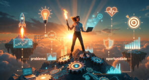 Mindset Empreendedor no comando. O topo é só o começo.