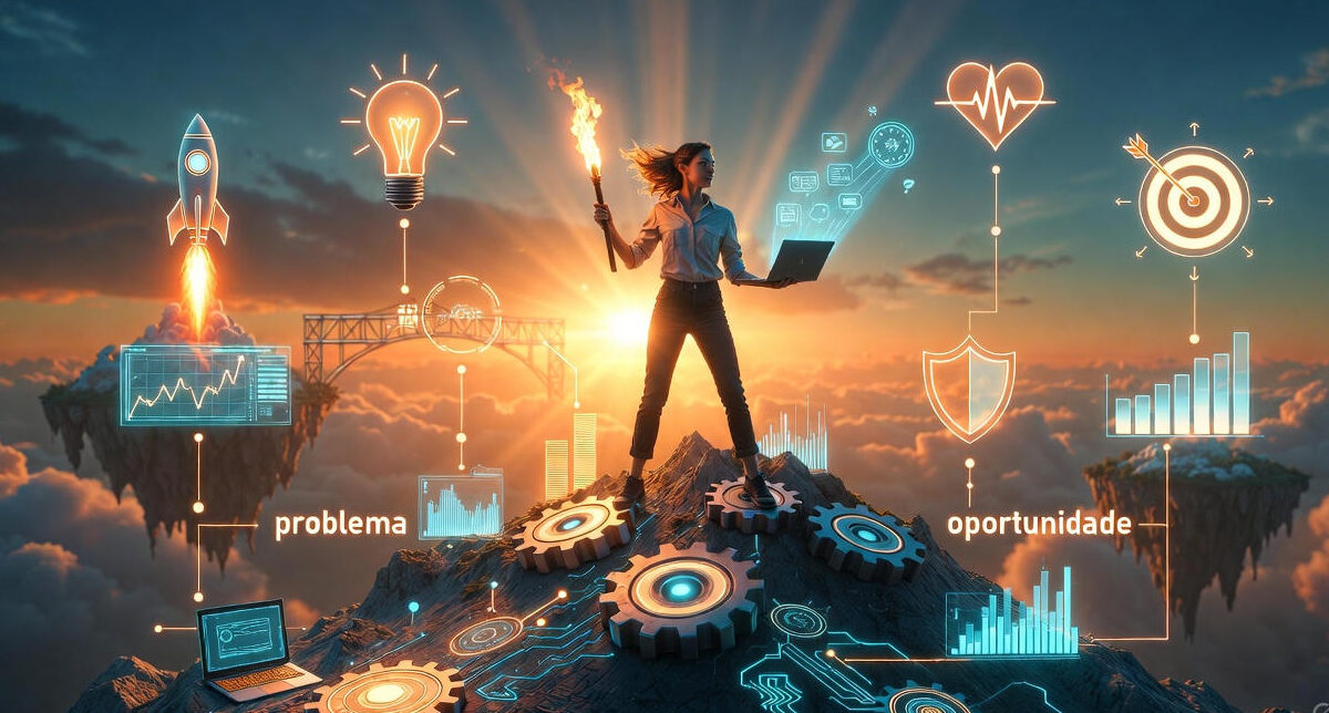 Mindset Empreendedor no comando. O topo é só o começo.